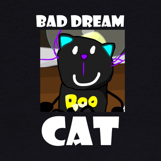 A Bad Dream Cat Logo by Baddy's Shop